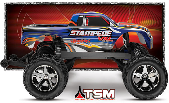 Traxxas Stampede RTR VXL w/TSM